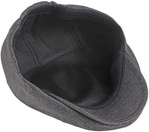 High Quality Wholesale <b>Men</b> Cotton <b>Flat</b> <b>Cap</b> Ivy Gatsby Newsboy Hat for <b>Men</b> <b>Flat</b> <b>Cap</b> Ivy Gatsby Cabbie Beret Hat - Product Image 5