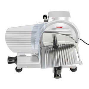 Rebanadora Semiautomática CMS-10S de 10 Pulgadas, Grosor de Corte Ajustable para Carne Fresca, Nueva Condición, Acabado en Acero Inoxidable Plateado, 220V - Product Image 1