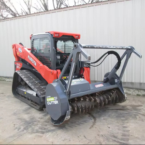 Chargeuse compacte Kubota SVL90-2 haute puissance avec attache de broyeur forestier Chargeuse sur chenilles de 4 tonnes pour la foresterie et le défrichement - Product Image 1