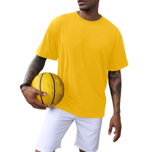 T-shirt uni classique pour hommes conçu avec un tissu supérieur et des coutures solides pour une usure confortable, durable et sans tracas - Product Image 3