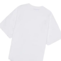 T-shirt unisexe surdimensionné en coton 100% délavé et vieilli, blanc, style grunge, ourlet déchiré, streetwear, logo personnalisé