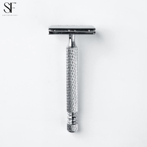 Safety <b>Razor</b> Daily <b>Men</b> Manual Vintage Shaving Blade <b>Razor</b> 1pcs Handle & 1pcs Double Edge Blade - Product Image 3