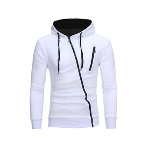Sudadera con Capucha para Hombre, Gruesa, con Cierre Completo, de Algodón Combinado, Estilo Básico, Talla Grande, con Logotipo Personalizado, 500GSM, 100% Algodón, a la Moda - Product Image 3