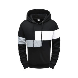 Último Diseño, Precio Bajo, Sudadera con Capucha para Hombre, Invierno, 100% Algodón, Sólida, con Bolsillo Bordado, Estilo 2025, Resistente al Viento, Transpirable, para Exteriores - Product Image 1