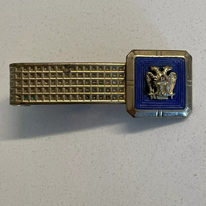 All'ingrosso gemelli massonici in metallo di rame personalizzati in argento placcato in oro massoneria per tesseramento - Product Image 1