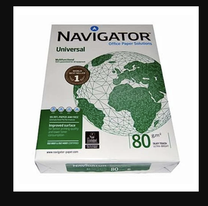 Papel de Copia Navigator Universal A4, 80 g/m², 100 % Pulpa de Madera Virgen, Blanco Brillante, Hojas Multiusos para Oficina e Impresora - Product Image 2