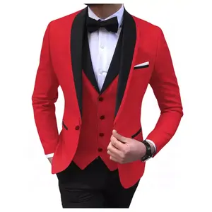 Chaqueta de moda para hombre, trajes ajustados, ropa de boda, trajes informales formales de nuevo estilo