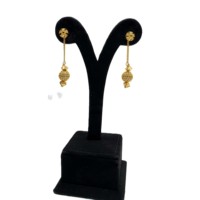 Dubai 24KT Plaqué or Long Collier Petite Sautoir Ensemble de bijoux fins pour femmes Collection Vêtements pour femmes