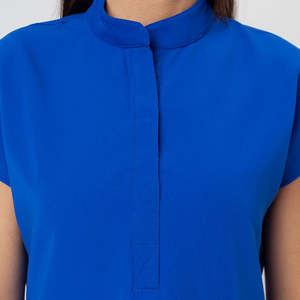 2024 Hospital Scrubs Tops enfermera uniforme Scrubs mujeres Spandex médico enfermería Scrubs camisas - Product Image 2