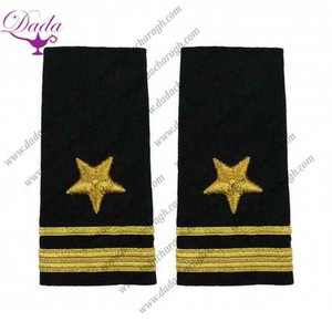Royal Navy RN Hard Shoulder Board Charretera Más vendidos Tela bordada Coser Insignia Decoración de encaje Accesorio de pasador de seguridad - Product Image 5