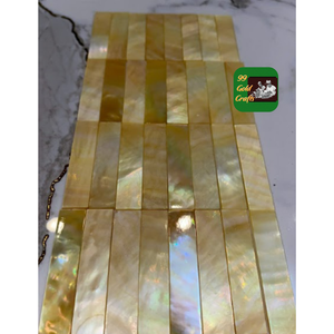 PIÈCES EN NACRE NATURELLE FABRIQUÉES À LA MAIN POUR LA CONCEPTION DE MEUBLES PERSONNALISÉS ET L'ART CRÉATIF DE BIJOUX - Product Image 1