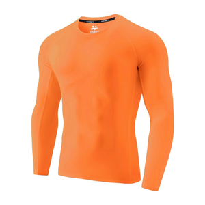 Camiseta de compresión transpirable de alta resistencia MMA, tela atlética flexible diseñada para práctica de BJJ y entrenamiento deportivo. - Product Image 1