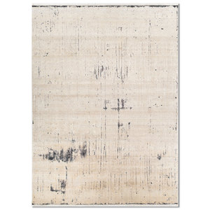 Alfombras Entropy de Lana y Seda Color Marfil, Anudadas a Mano, Modelo AKWS-13060, para Decoración del Hogar, Sala de Estar, Comedor, Dormitorio y Uso en Exteriores - Product Image 1
