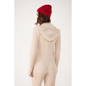 Cárdigan con capucha y cremallera - Product Image 5