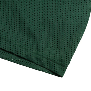 Pantalones Cortos de Baloncesto Verdes Personalizados para Hombre con Dos Bolsillos, 100% Algodón, Malla de Poliéster, Precio al por Mayor, Logotipo Personalizado con OEM - Product Image 6