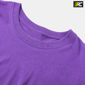 เสื้อยืดแขนสั้นสำหรับผู้ชาย,เสื้อยืดสีพื้นผ้าฝ้ายไม่มีลายสำหรับใส่ออกกำลังกายมี3สี - Product Image 5