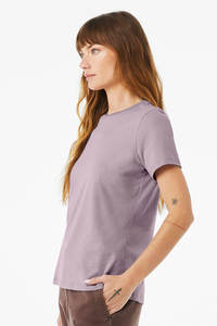Bella + Canvas B6400 Camiseta de manga corta relajada para mujer 6610 Camiseta CVC para mujer - Product Image 5