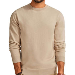 Suéter de Lana Moderno para Hombre, Suave y Cómodo, Suéter Casual de Punto Grueso, Cálido y Cómodo - Product Image 1