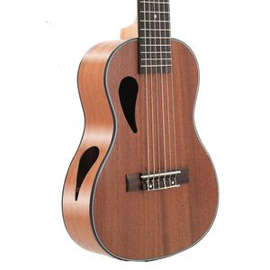 La guitarra de <span class=keywords><strong>madera</strong></span> de Sapele de 28 pulgadas más vendida con 6 cuerdas de nailon y metal Ultimate Hybrid Guitar y <span class=keywords><strong>ukelele</strong></span> - Product Image 6