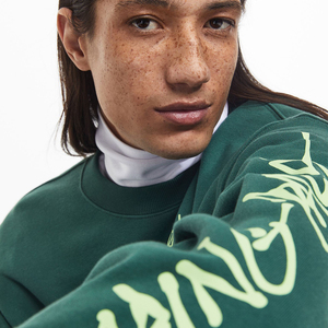 Diseño personalizado Hombres Casual al aire libre Sudadera Top ODM Invierno Fleece con patrón de impresión Precio - Product Image 6