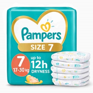 Fournisseur de couches pour bébés respirantes et absorbantes en gros / Couches jetables pour bébés Pampers originales - Product Image 4