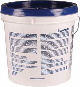 Détergent à lessive en poudre industriel Boardwalk BWKHURACAN40 Low Suds, parfum citron frais, seau de 40 lb - Product Image 2