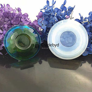 Tazón de resina para casa estilo Boho chic diseño rústico artesanal perfecto para estética natural de Tradebyd - Product Image 1