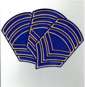Parches de Tela Vaquera Bordados de Alta Calidad con Insignia de Chevron, Adorno Profesional para Coser, Decoración de Encaje - Product Image 3