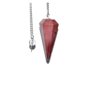 Mookaite Jasper ลูกตุ้มคริสตัลธรรมชาติสำหรับรักษาลูกตุ้ม - Product Image 1