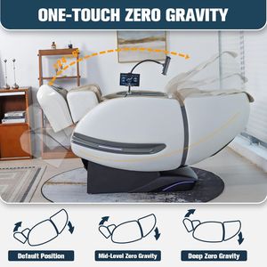 Sillón de Masajes Reclinable con Gravedad Cero y Presión de Aire en Todo el Cuerpo, Nuevo, de Alta Calidad, Superventas, para Masajes de Relajación - Product Image 4