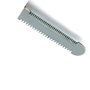 Meilleur prix en acier inoxydable toilettage pour animaux de compagnie couteau à rayures chien tondeuse avec manche boisé pour Instrument vétérinaire - Product Image 5