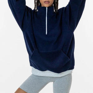 Customized Logo <b>Men's</b> Blank <b>1</b>/<b>4</b> <b>Zip</b> Neck Sweatshirt Premium Quality Pullover Sweatshirt for <b>Men</b> - Product Image 2