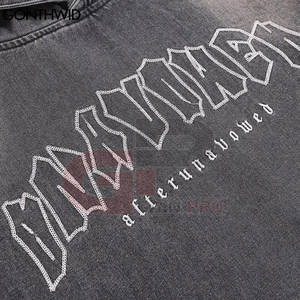 Sweat à capuche en détresse pour hommes de style déchiré avec capuche et poche kangourou pour un usage quotidien Sweat à capuche en détresse pour hommes élégants - Product Image 6