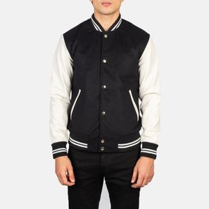 Chaqueta de Lana de Invierno Personalizada para Hombre, Cortavientos, Transpirable, con Cuello Alto, Informal, de Alta Calidad, con Exterior de Poliéster - Product Image 1