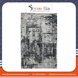 การออกแบบที่หรูหรามือทอพรมลาย้เหนียวรูปร่างสี่เหลี่ยม Handmade ปักพรมชุดพรมปักและชุด - Product Image 6