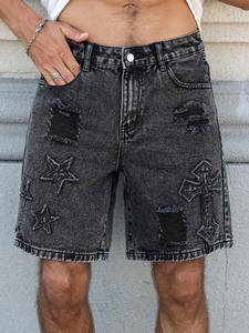 Venta al por Mayor en Línea de Shorts de Mezclilla para Hombre, Ropa de Playa, Oferta de Verano, Pieza Nueva, Shorts de Mezclilla para Hombre de Buena Calidad - Product Image 5