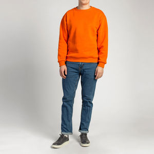 Precio barato Ropa informal Nuevo diseño Sudadera de cuello redondo Sudaderas transpirables para hombres Hecho en Pakistán - Product Image 3