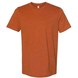 T-shirt respirant coupe ajustée 100% coton pour hommes tenues d'été - Product Image 3
