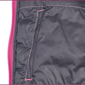 Veste matelassée pour femmes en tissu populaire de couleur unie vente en gros bon marché veste matelassée respirante avec service OEM pour femmes - Product Image 6