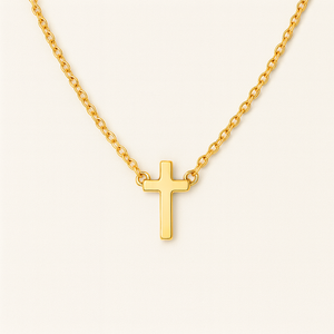 Fashion Layered Holy <b>Cross</b> Necklace - Product Image 4