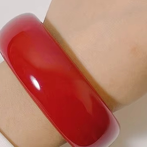 Femmes et Filles Mode Résine Bracelets Designer Marbre Ambre Irrégulier Bracelet Pleine Couleur Bijoux Cadeau - Product Image 5