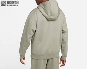 Moda invierno Casual Sudadera con capucha y Jogger Set Algodón Poliéster Chándal de gran tamaño para hombre Vintage Chándal - Product Image 3