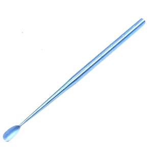 Cuillère manuelle réutilisable en titane de 18,5 cm pour chirurgie plastique axillaire Osmidros, instrument certifié CE - Product Image 2