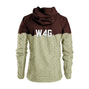 High Quality 100% Nylon Unisex Hooded Windbreaker Personalized Waterproof Breathable Outerwear Jacket for Casual Style in Spring - Product Image 6