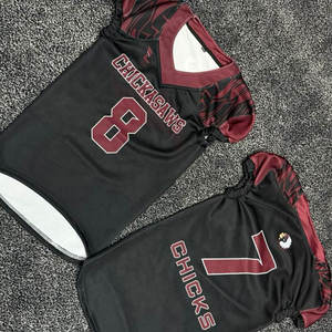 เสื้อเจอร์ซีย์อเมริกันฟุตบอลชุดฝึกเยาวชนกำหนดเองได้ - Product Image 4