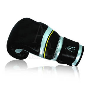 Guantes de Boxeo de Cuero PU de Fábrica OEM, Absorbentes de Humedad, Logotipo Personalizable, Ajuste Universal para Entrenamiento de MMA y Sparring - Product Image 3