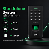 Parmak İzi Erişim Kontrol Cihazı, RFID Kartlı, PIN Kodlu, Çevrimdışı Katılım Takibi ve USB Veri Aktarımı Özelliğiyle, Özelleştirilebilir Logolu, Model X7