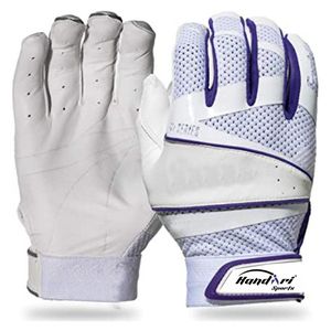 Professional Hot Sale Batting Gloves Leather Baseball Batting Gloves High Quality Baseball Team Player Gloves - Product Image 3