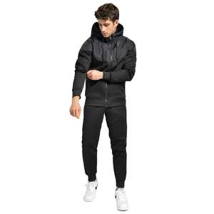 Venta al por mayor Plain Workout Crew Neck Sweatsuit Chándal de alta calidad Streetwear Mens Sweatsuit 2026 - Product Image 2