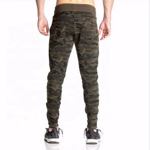 Pantalones Deportivos Casuales de Invierno para Hombre al por Mayor - Ecológicos 100% Algodón Lona Felpa Gruesa Cintura Elástica Cierre con Cordones Estampados - Product Image 6
